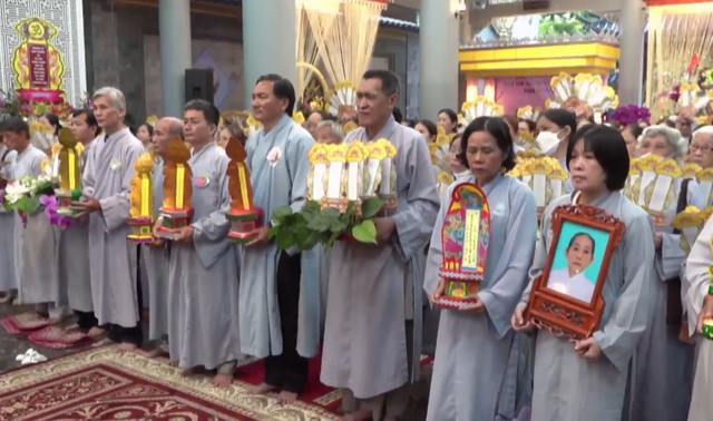 BR-VT: Chùa Vạn Phước trang nghiêm trai đàn Chẩn tế chư hương linh quá vãng và tử vong do Covid-19