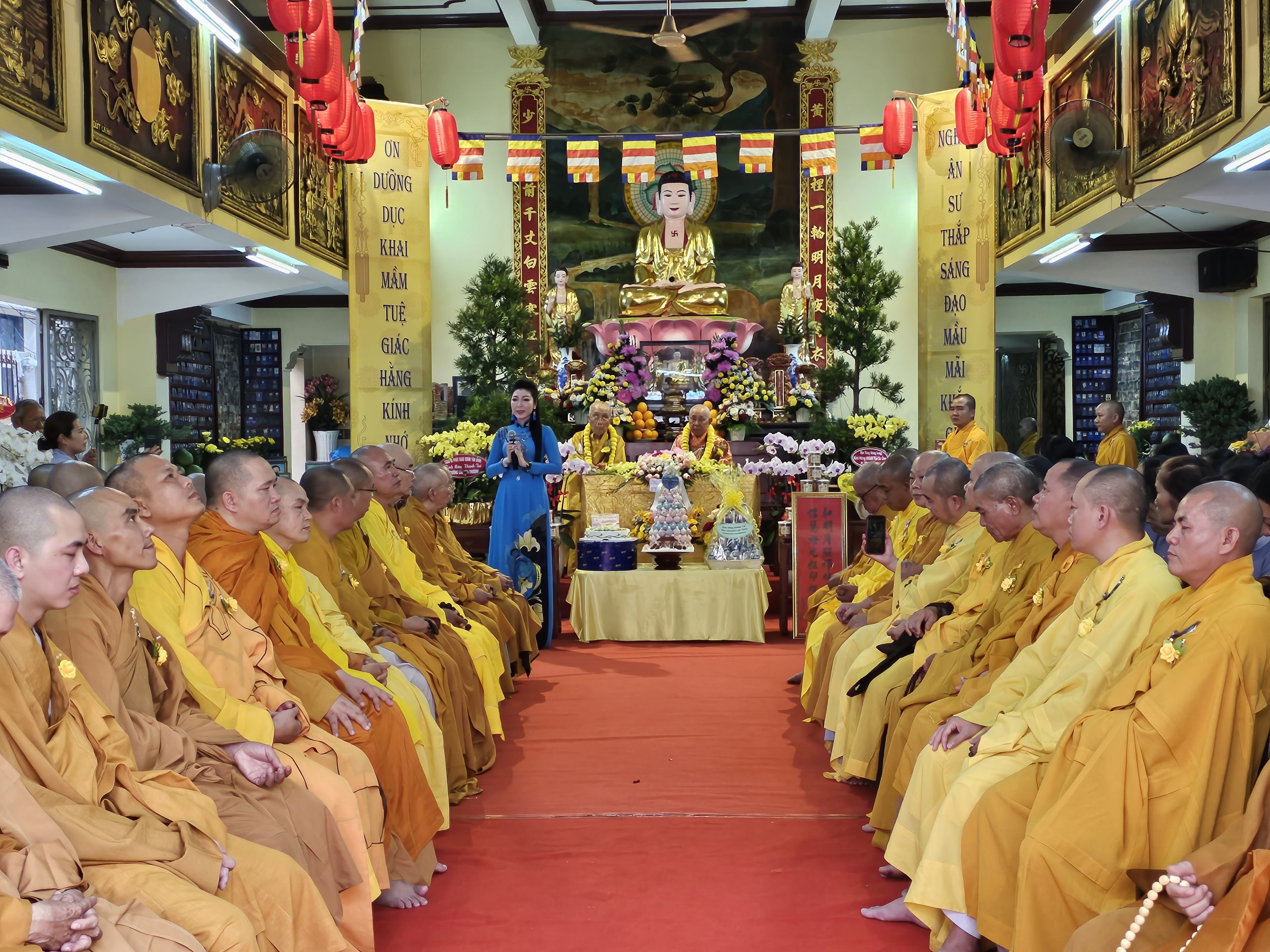 TP HCM: Lễ Khánh Tuế Hòa thượng thượng Như hạ Tín